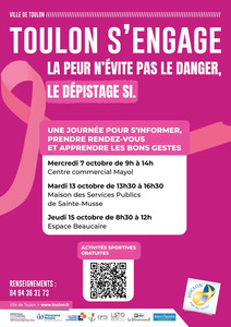 ORPI CABANIS LES ROUTES agence immobili�re � Octobre rose : Toulon s'engage